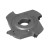 ITA TOOLS DGB.Frez PCD D69/61 IR1/13,5 F16+2CH Z4 H4,0 R1,0 LH OTT