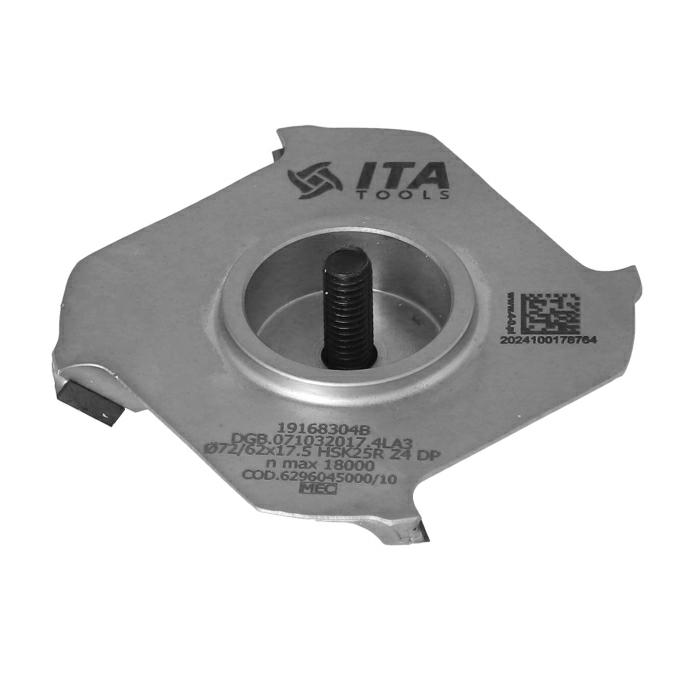 ITA TOOLS DGB.Frez PCD D71,5/62 Ia45°/17,5 FHSK32 Z4 H3 LH / krótkie HSK32