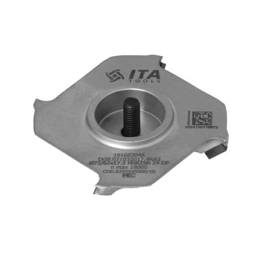 ITA TOOLS DGB.Frez PCD D71,5/62 Ia45°/17,5 FHSK32 Z4 H3 RH / krótkie HSK32