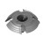 ITA TOOLS DGB.Głowica D81/62,4 FHSK25R Z4 H4 I13,5/27,1 LH R1/R1,5/R2/faza 20° / HOMAG