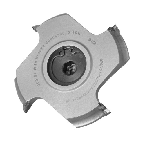 ITA TOOLS DGB.Frez PCD D76/70 IR1,0/23 FHSK25RZ4 H3,0 RH / IS HOMAG FF/IMA