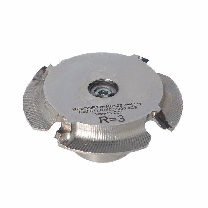 ITA TOOLS DGB.Frez PCD D74/62 IR3,0/33 FHSK32Z4 H3,0 LH / IS