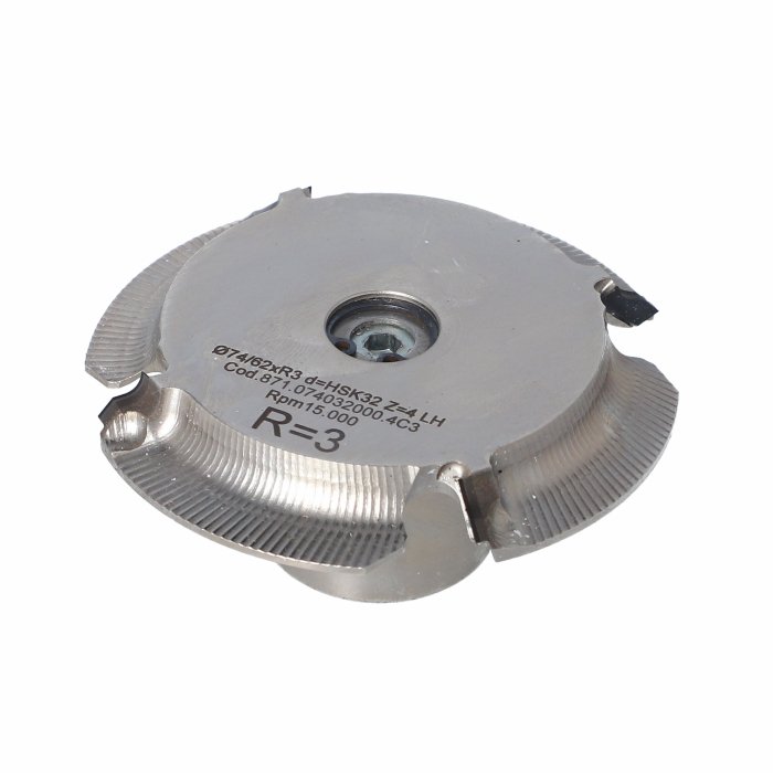 ITA TOOLS DGB.Frez PCD D74/62 IR3,0/33 FHSK32Z4 H3,0 LH / IS