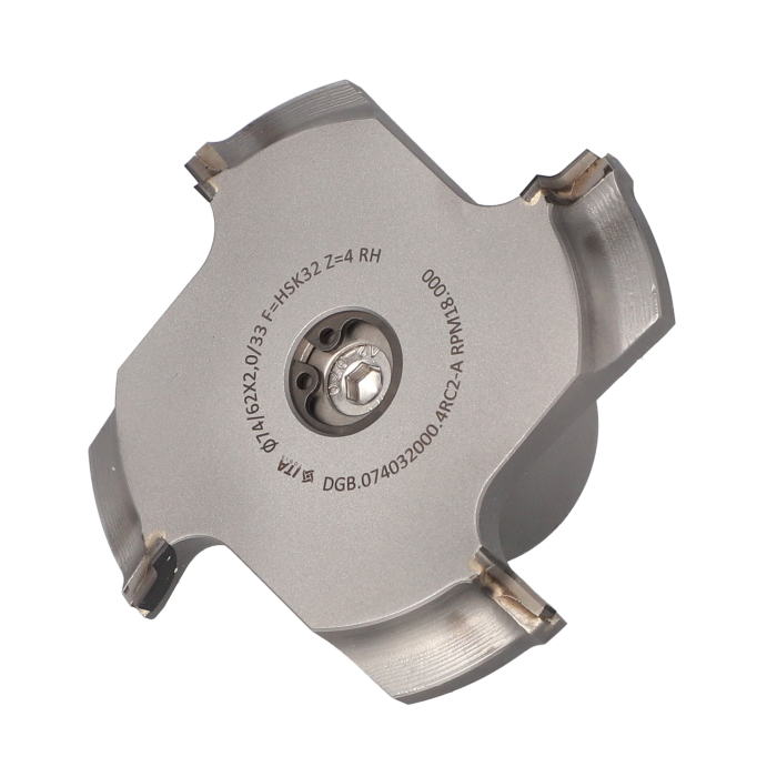 ITA TOOLS DGB.Frez PCD D74/62 IR2,0/33 FHSK32 Z4 H3,0 RH / IS