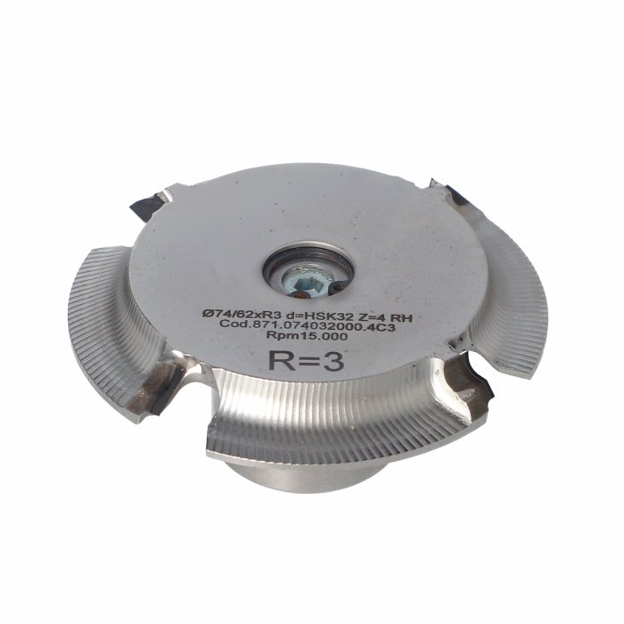 ITA TOOLS DGB.Frez PCD D74/62 IR3,0/33 FHSK32Z4 H3,0 RH / IS