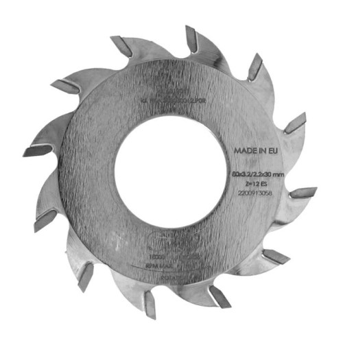 ITA TOOLS Piła tarczowa HM do okleiniarek 80x30 Z12 K3,2 RH