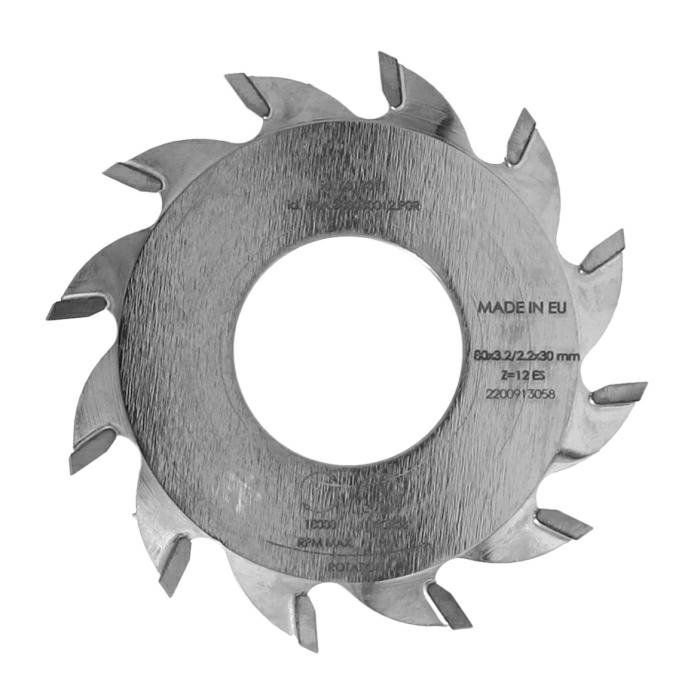 ITA TOOLS Piła tarczowa HM do okleiniarek 80x30 Z12 K3,2 RH