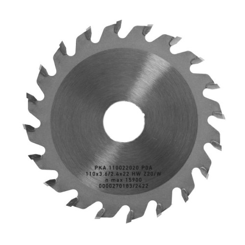 ITA TOOLS Piła tarczowa HM do okleiniarek 110x22 Z20 K3,6 NS (ATB)
