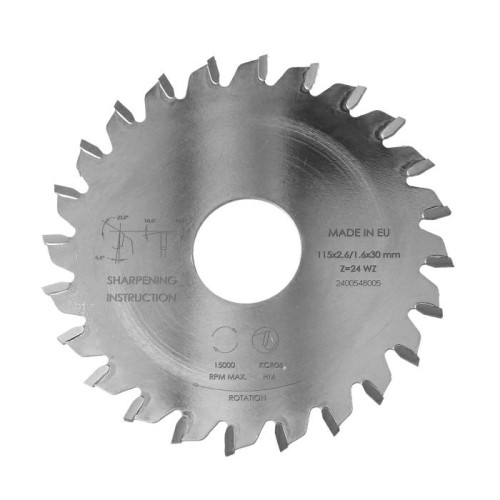 ITA TOOLS Piła tarczowa HM do okleiniarek 115x30 Z24 K2,6 NS (ATB)