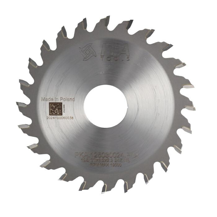 ITA TOOLS Piła tarczowa HM do okleiniarek 125x30 Z24 K3,2 NS (ATB)