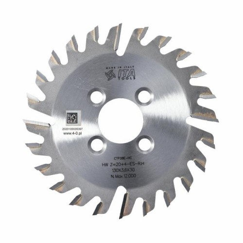 ITA TOOLS Piła tarczowa HM do okleiniarek 130x30 Z20 K3,6 LH