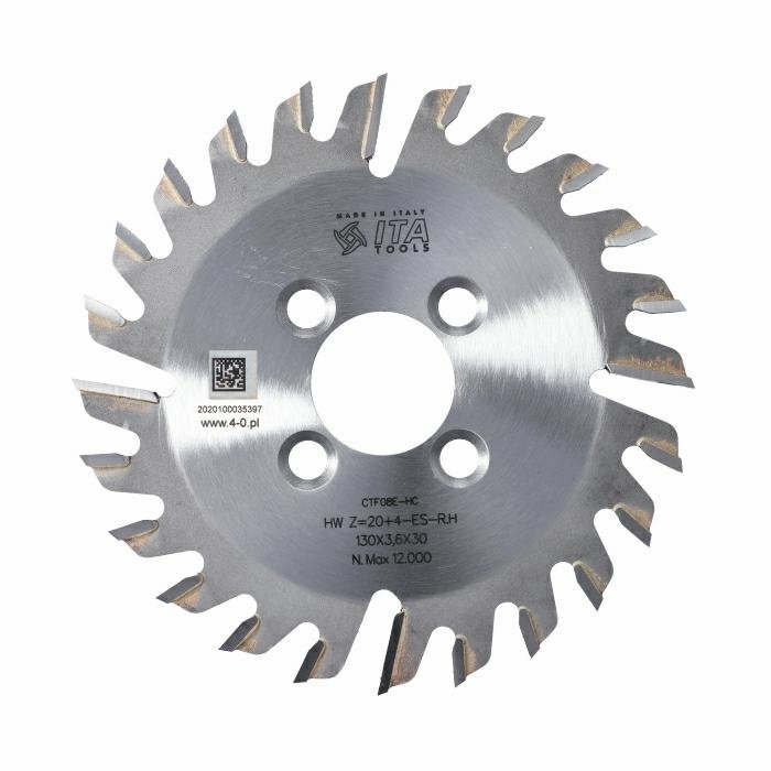 ITA TOOLS Piła tarczowa HM do okleiniarek 130x30 Z20 K3,6 LH