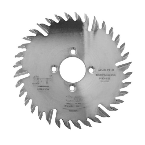 ITA TOOLS Piła tarczowa HM do okleiniarek 160x35 Z30 K3,8 RH