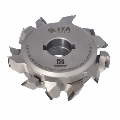 ITA TOOLS DGS.Głowica D125 l20-38 d30+2CHZ3+3 (12) H5,0 SYM