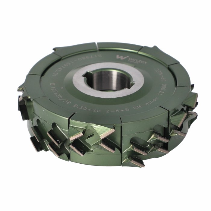 ITA TOOLS DGS.Głowica DIA D127 l30-38 d30+2CH Z5+5 a54° H5,0 LH