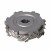 ITA TOOLS DGS Głowica DIA D200 l46-56 d35+2CH Z6+6 (36) H5 a45° SYM