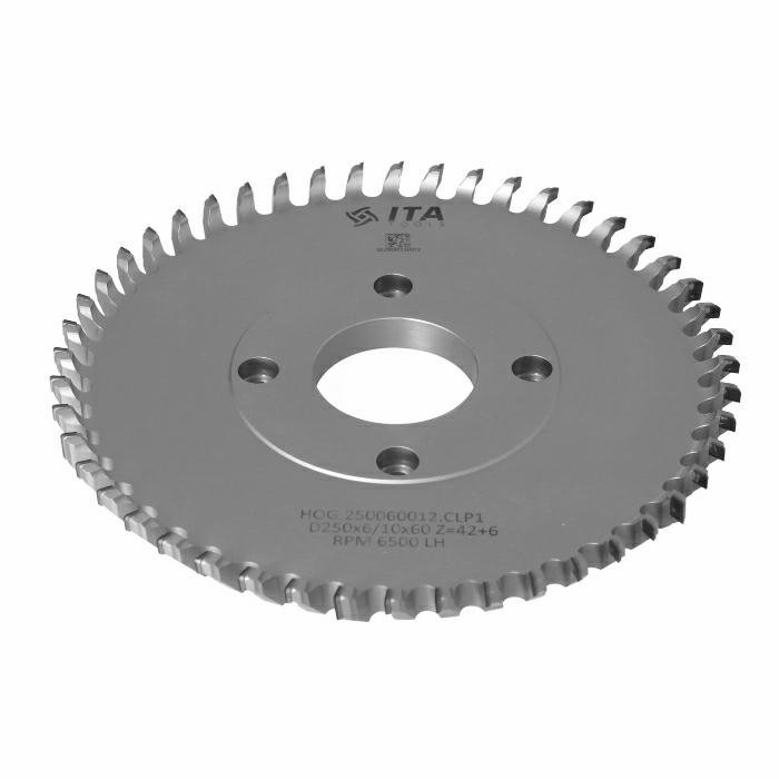 ITA TOOLS Hogger COMPACT D250 I6/10 F60+4 Z42+6 (48) H6 LH / S-SYSTEM 160 (EA) / POZYTYW