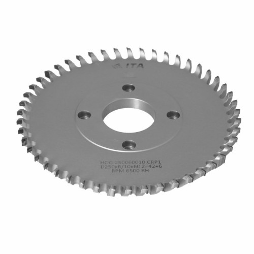 ITA TOOLS Hogger COMPACT D250 I6/10 F60+4 Z42+6 (48) H6 RH / S-SYSTEM 160 (EA) / POZYTYW