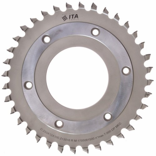 ITA TOOLS Hogger STOPNIOWY D250 I12F100+6/8,5/160 Z30+6 H6,0 RH