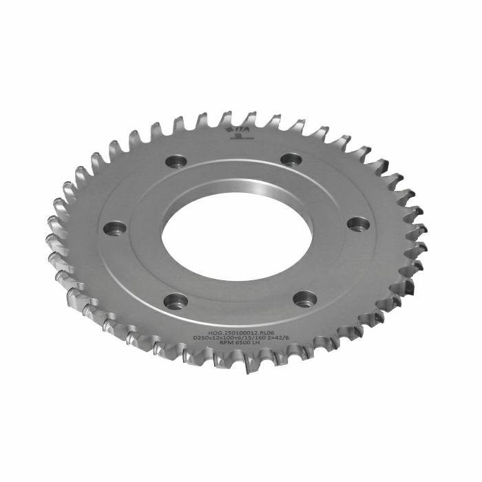 ITA TOOLS Hogger RADIUS D250 I12 F100+6/15/160 Z42/6 (42) (EA) R5 H6,0 LH