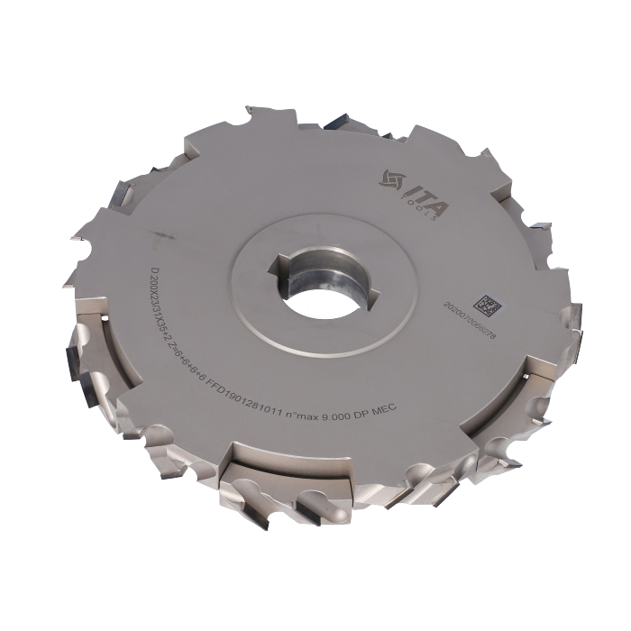 ITA TOOLS DGS Głowica DIA D200 l23-31 d35+2CH Z6+6+6+6 H4