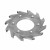 ITA TOOLS głowica nasadzana diamentowa PCD do rowkowania Z12 D150 I9 F65