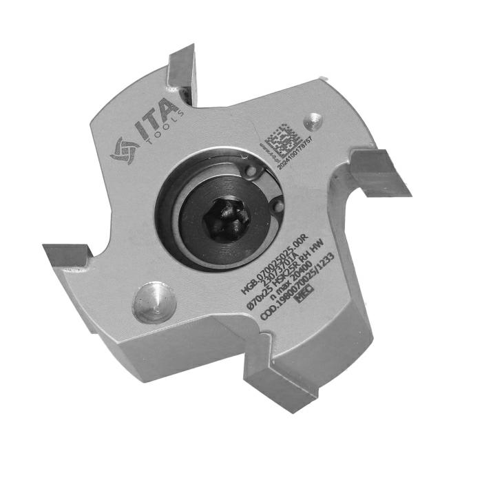 ITA TOOLS głowica nasadzana prosta Z4 D70 I25 F25 LH