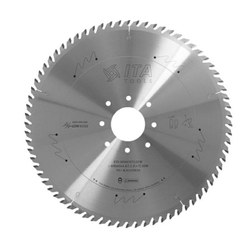 ITA TOOLS piła HM chromowana do pilarki panelowej D400 F65 K4,4 P3,2 TP (TCG) Z72