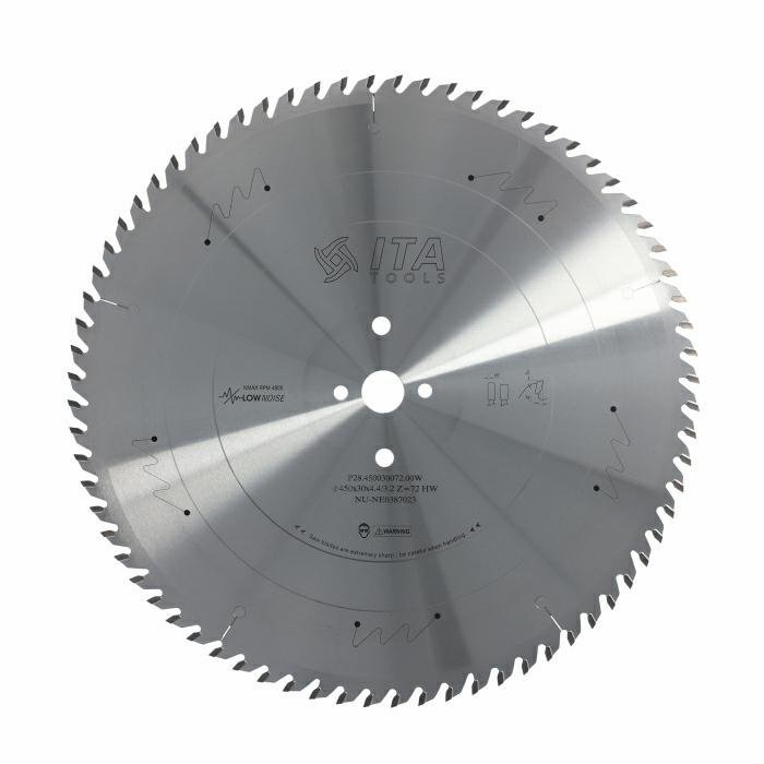 ITA TOOLS piła HM chromowana do pilarki panelowej D450 F30 K4,4 P3,2 TP (TCG) Z72