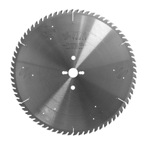 ITA TOOLS piła tarczowa NANO HM do pilarki panelowej D400 F30 K4,4 P3,2 a15° TT (TR/MFTG) Z72