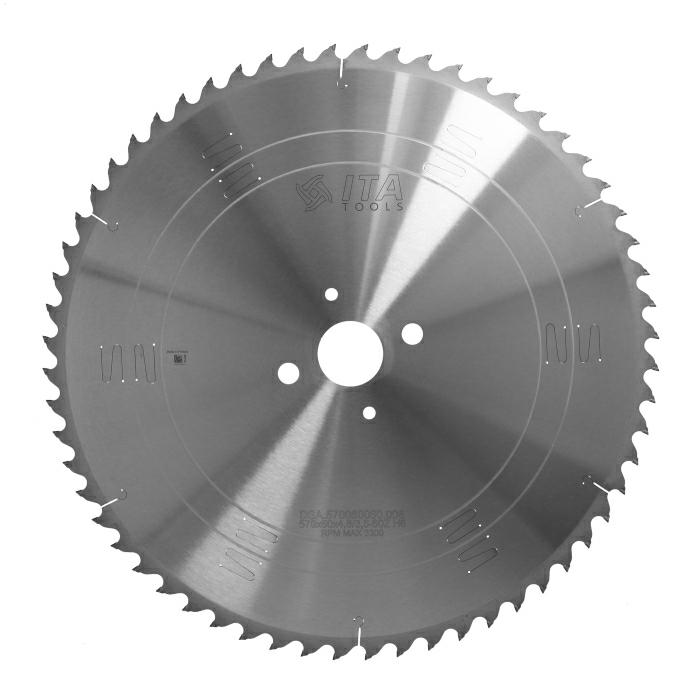 ITA TOOLS piła diamentowa PCD do pilarki panelowej D570 F60 K4,8 P3,5 a15° TP (TCG) Z60