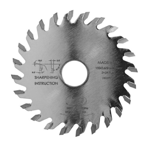 ITA TOOLS piła tarczowa HM do agregatów CNC D100 F20 K3,6 P2,8 Z24