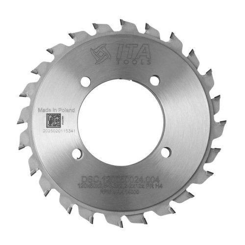 ITA TOOLS podcinak diamentowy składany do pilarek formatowych D120 F50 K2,8-3,6 P2,2 PR (FTG) Z12+12