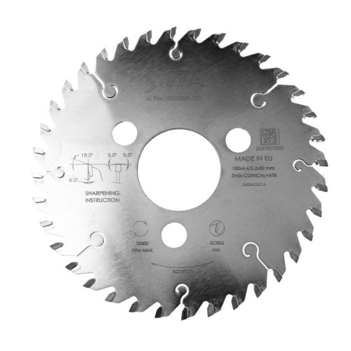 ITA TOOLS podcinak stożkowy HM D180 F50 K4,4-5,6 P3,2 TNS (CON+ATB) Z36