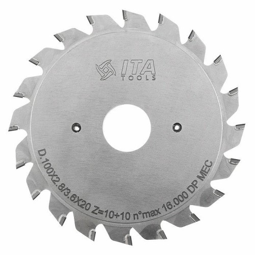 ITA TOOLS podcinak diamentowy składany do pilarek formatowych D125 F50 K2,8-3,6 P2,2 PR (FTG) Z12+12