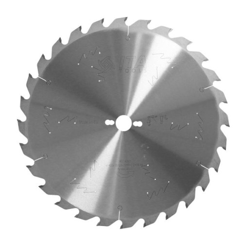 ITA TOOLS piła tarczowa HM do wzdłużnego cięcia drewna D400 F30 K3,8 P2,8 a10° PR (FTG) Z28