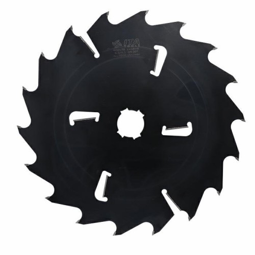 ITA TOOLS piła tarczowa HM do wielopiły D600 F70 K6,3 P4,1 a20° NS (ATB) Z18