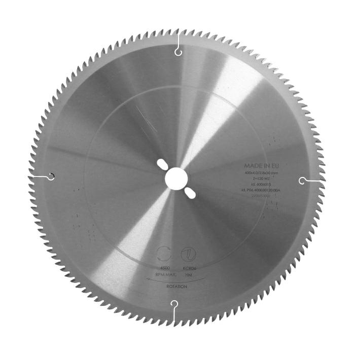 ITA TOOLS piła tarczowa HM do wycinania wad drewna D400 F30 K4 P2,8 a10° NS (ATB) Z120