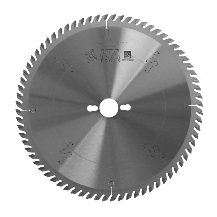 ITA TOOLS piła tarczowa HM do pilarki panelowej D300 F30 K4,4 P3,2 TP (TCG) Z72