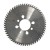 ITA TOOLS piła tarczowa HM do pilarki panelowej D300 F80 K4,4 P3,2 TP (TCG) Z60