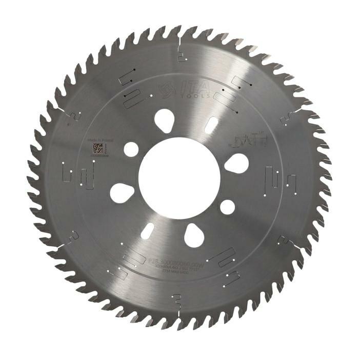 ITA TOOLS piła tarczowa HM do pilarki panelowej D300 F80 K4,4 P3,2 TP (TCG) Z60