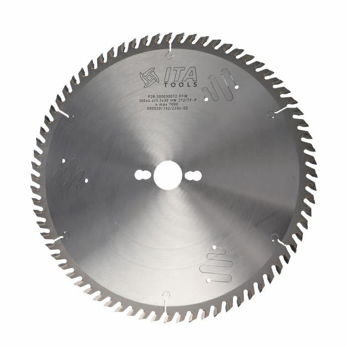 ITA TOOLS piła tarczowa NANO HM do pilarki panelowej D300 F60 K4,4 P3 a15° TP (TCG) Z72