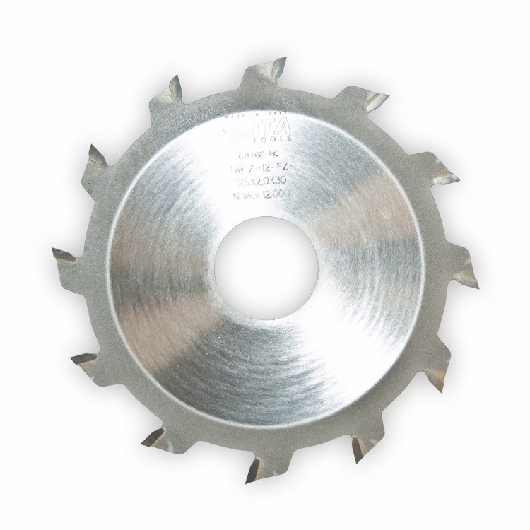 ITA TOOLS piła tarczowa HM do rowkowania D125 F30 K3 P2 a5° PR (FTG) Z24