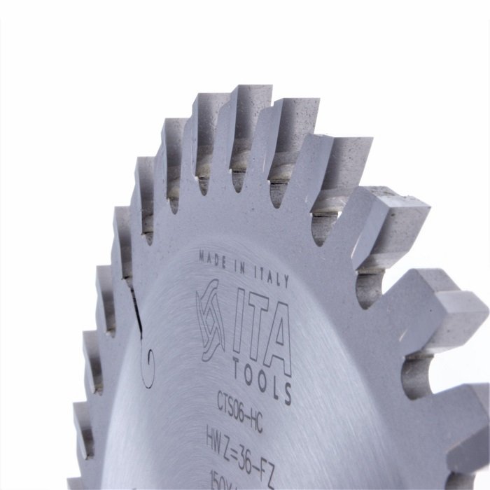 ITA TOOLS piła tarczowa HM do rowkowania D150 F30 K4 P2,8 a5° PR (FTG) Z36