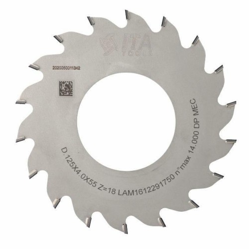 ITA TOOLS piła diamentowa PCD do rowkowania D125 F55 K4 P2,8 PF (MFTG) Z18