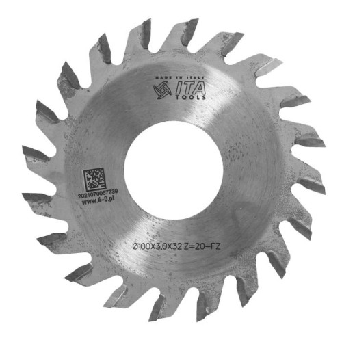 ITA TOOLS piła tarczowa HM do agregatów CNC D100 F32 K3 P2 PR (FTG) Z20