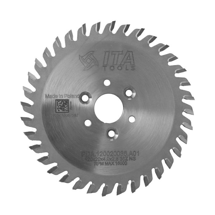 ITA TOOLS piła tarczowa HM do agregatów CNC D120 F20 K4 P2,8 NS (ATB) Z36