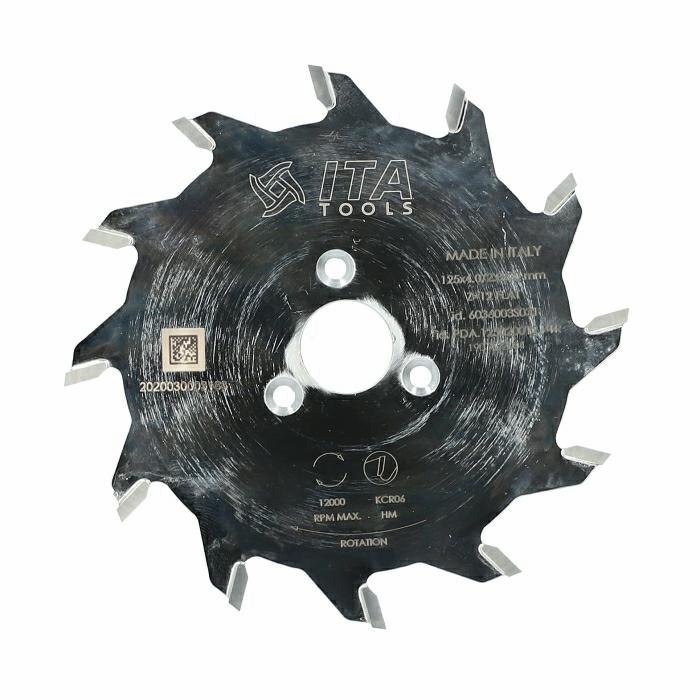 ITA TOOLS piła tarczowa HM do agregatów CNC D125 F20 K4 P2,8 PR (FTG) Z12