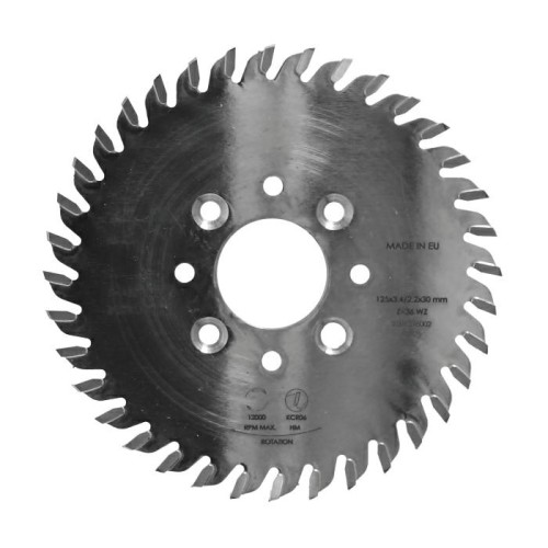 ITA TOOLS piła tarczowa HM do agregatów CNC D125 F30 K3,4 P2,2 NS (ATB) Z36