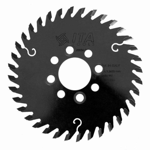 ITA TOOLS piła tarczowa HM do agregatów CNC D125 F30 K3,2 P2,2 NS (ATB) Z36